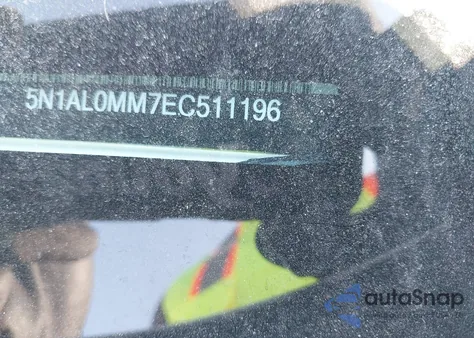 2014 Infiniti Qx60 from USA, damaged, VIN 5N1AL0MM7EC511196